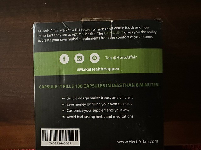 Capsule-it by Herb Affair – fill 100 capsules at a time