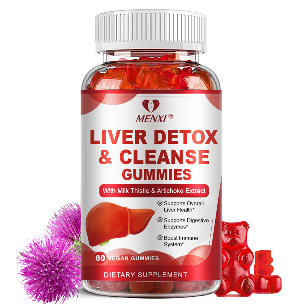 Liver Cleanse Detox Milk Thistle Extracts Silymarin, Artichoke, Dandelion, Vit B