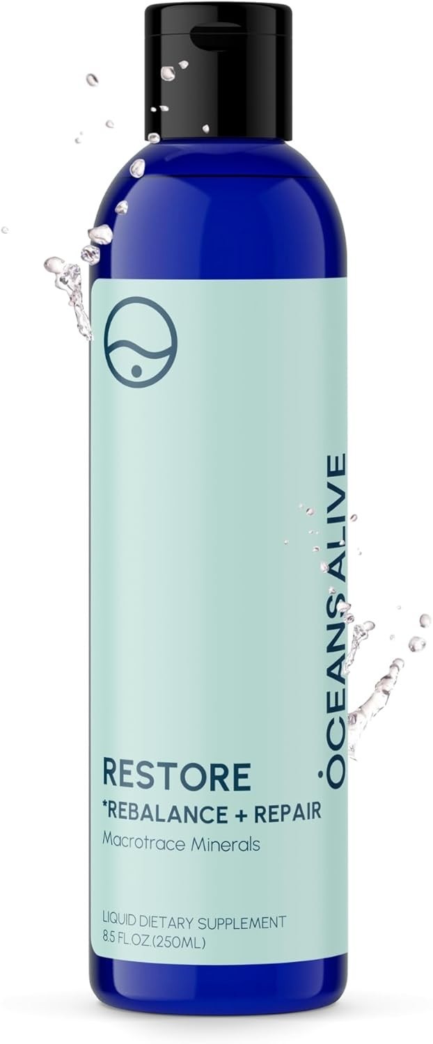 ACTIVATION PRODUCTS Restore (formerly Trace Ocean Minerals) 8 oz (250 mL) trace