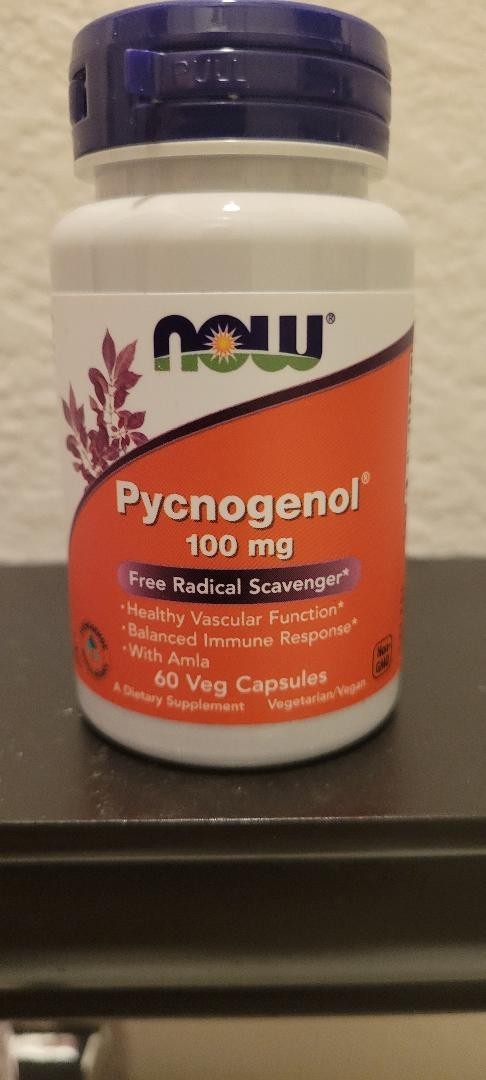 NOW Foods Pycnogenol 100 mg Capsules – 60 Count