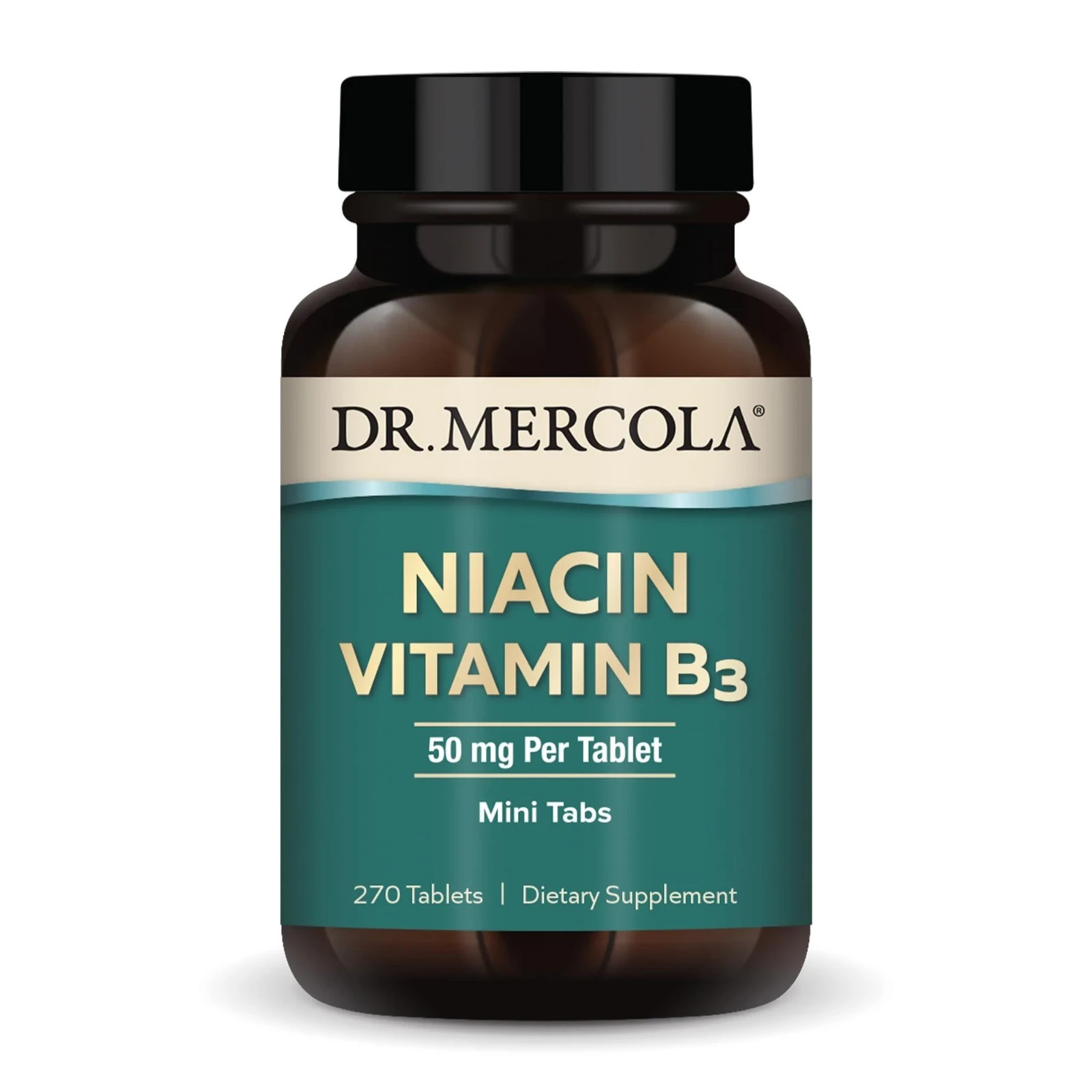 Dr. Mercola Niacin Vitamin B3-50 mg per Tablet – 270 Count