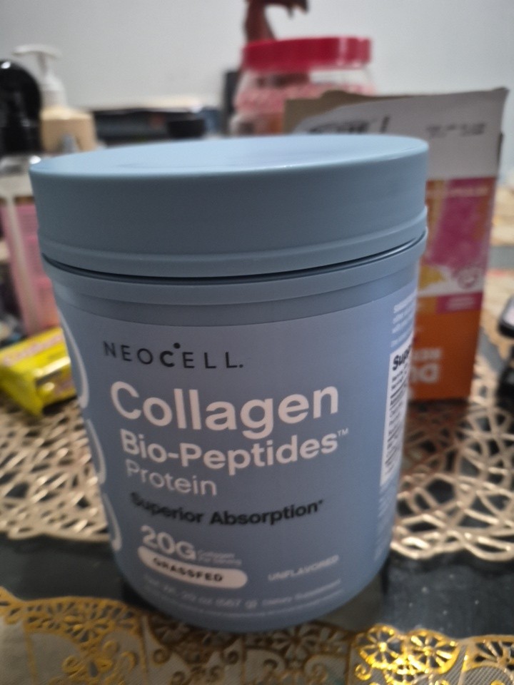 NeoCell Collagen Peptides with 20oz – Grass-Fed Powder 18 Amino Acids