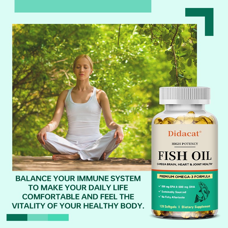 Fish Oil Supports Heart Brain Function 1400 Mg Of Epa Dha Shellfish Free