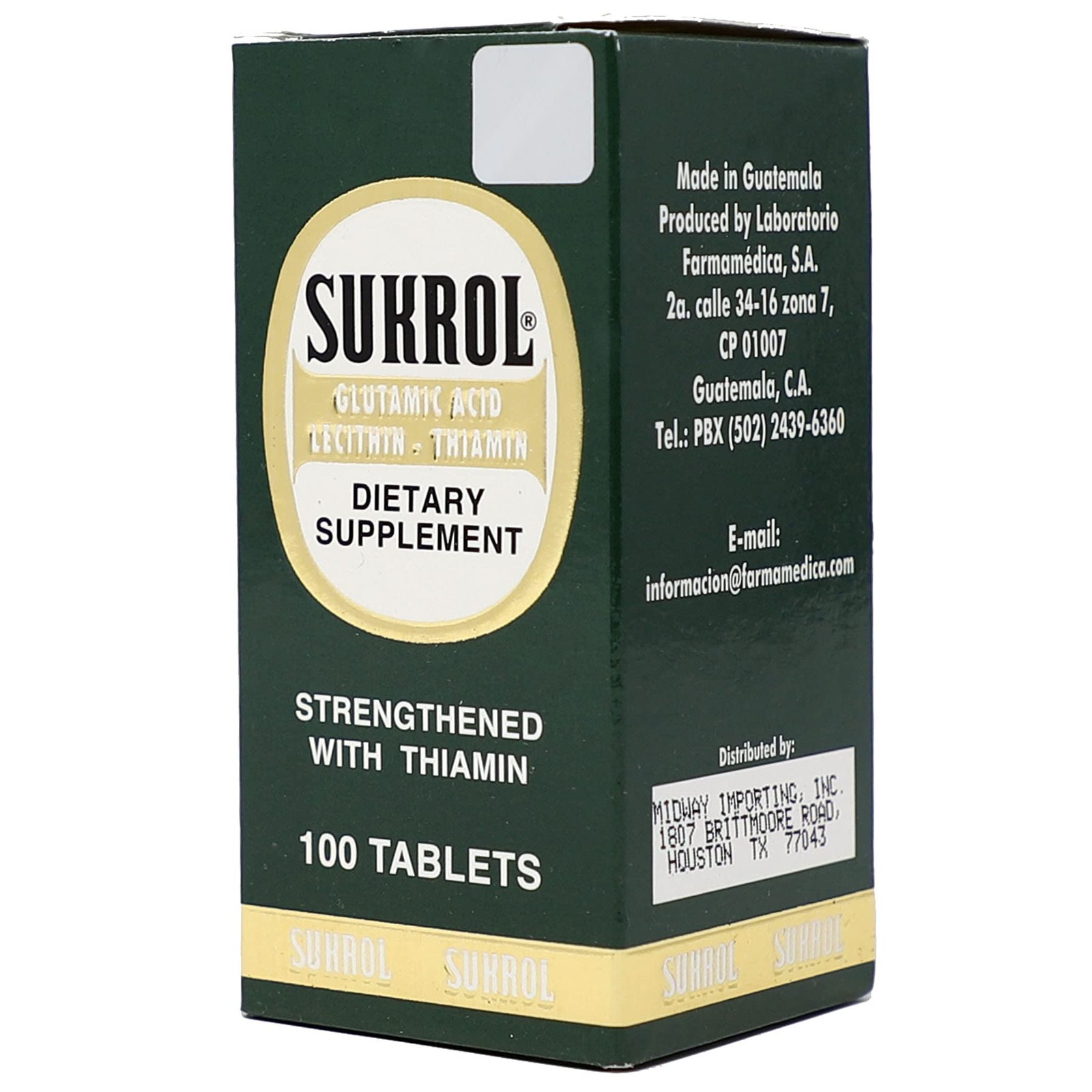 Vitamin for Brain Health Improve Healthy Brain Function 100 Tablets