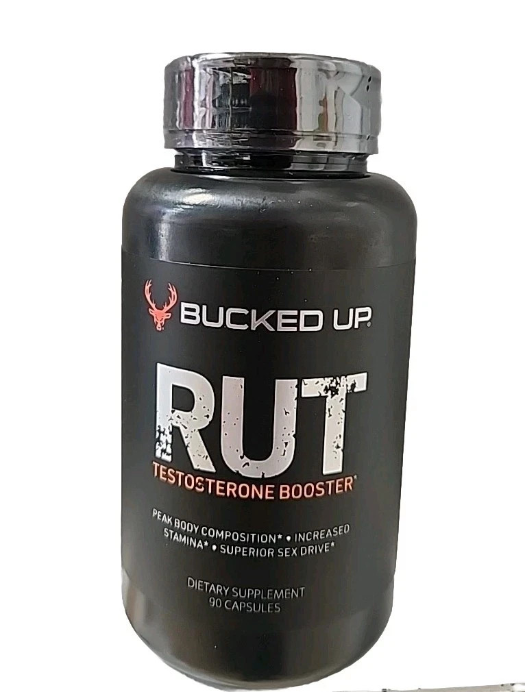 Bucked Up Rut Testosterone Support Formula 90 Capsules Pack of 1