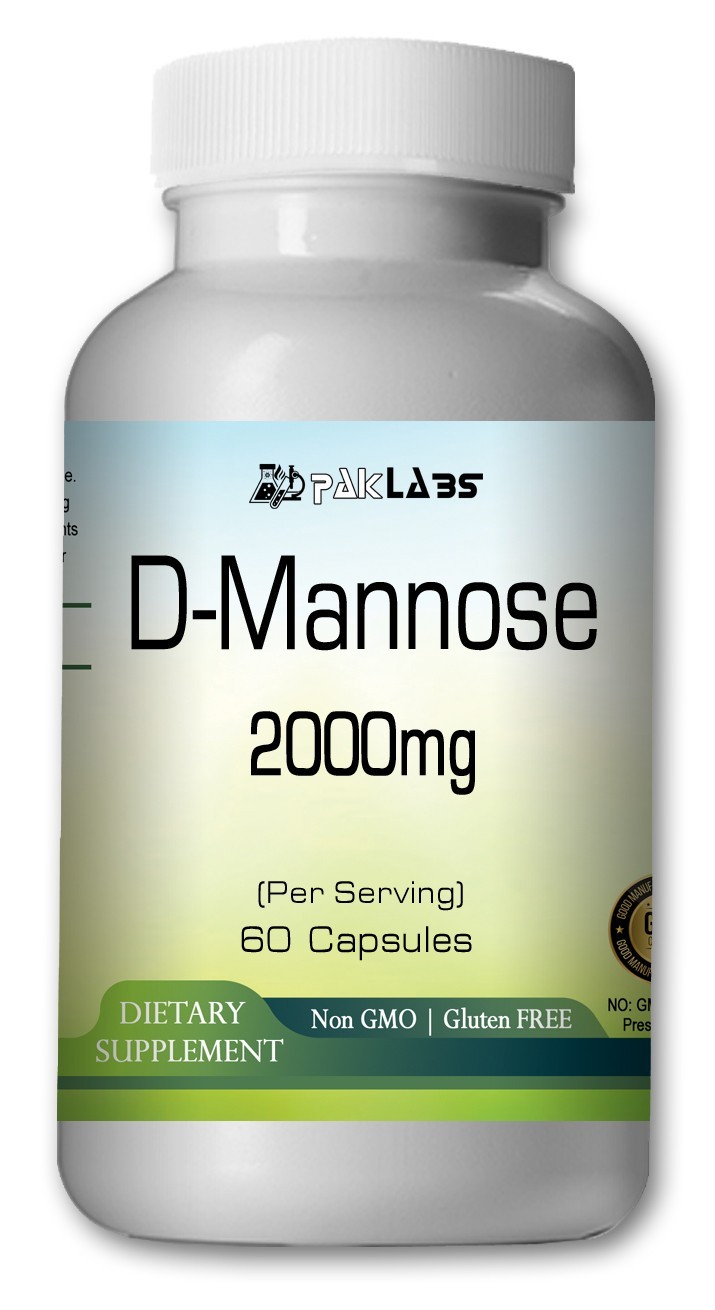 D-Mannose Capsules – 2000mg Serving : UTI Relief Urinary Tract – Smart Choice»
