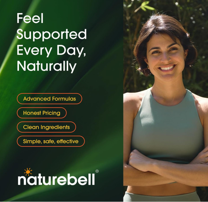 NatureBell Nattokinase – 240 Capsules – 8,000 FU Max Strength from Fermented Nat
