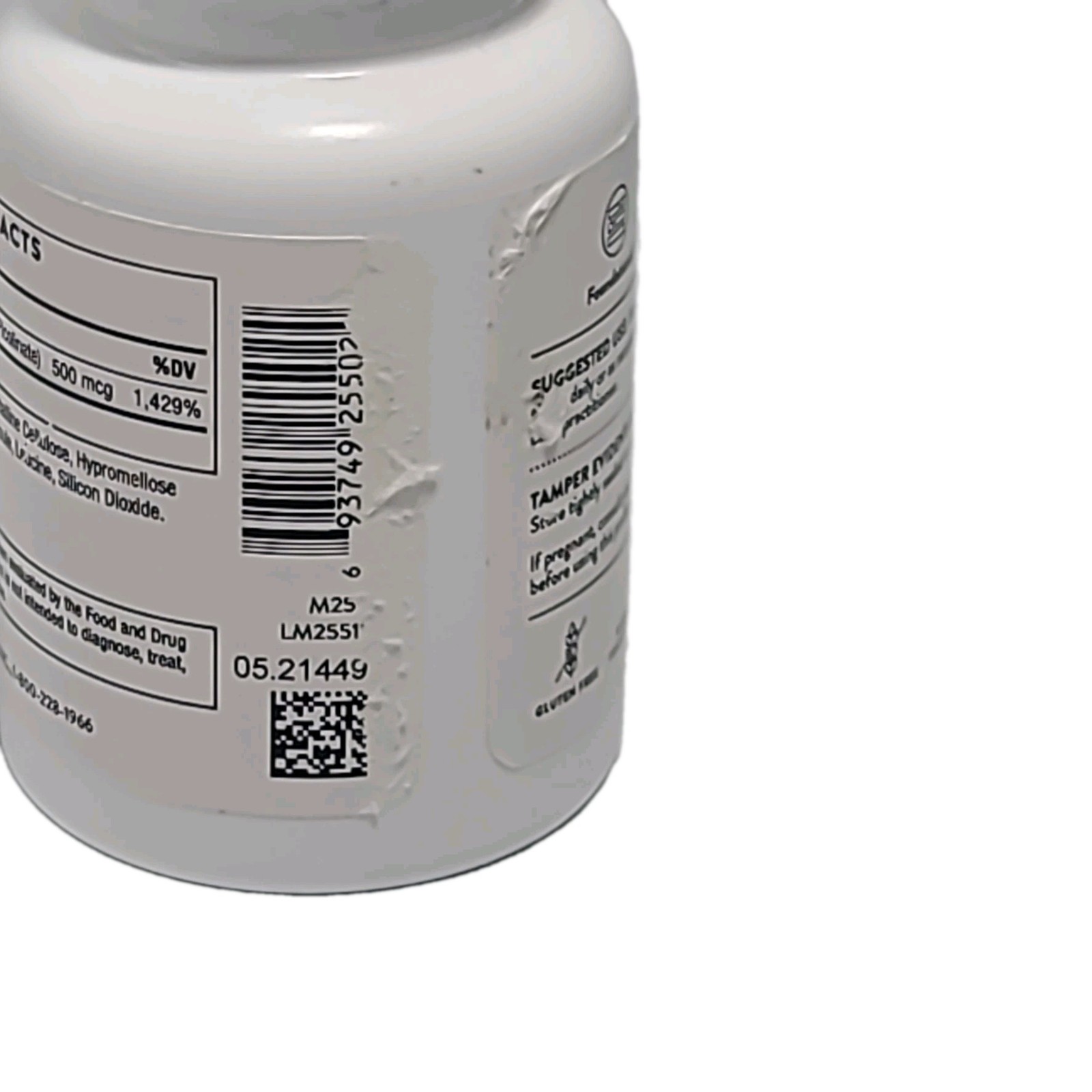 Thorne Chromium Picolinate 60 CAPSULES • NEW SEALED EXP : 8/2027+