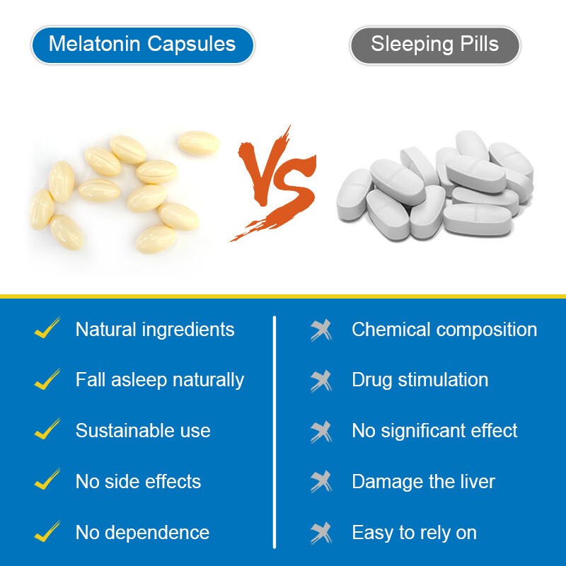 MENXI Premium Sleep Aid Supplement -10/60/120pcs, Natural Rest & Relaxation 10mg