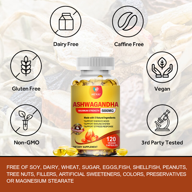 Ashwagandha Gummies for Women & Men – Calm Gummies with Ashwagandha Root Extract