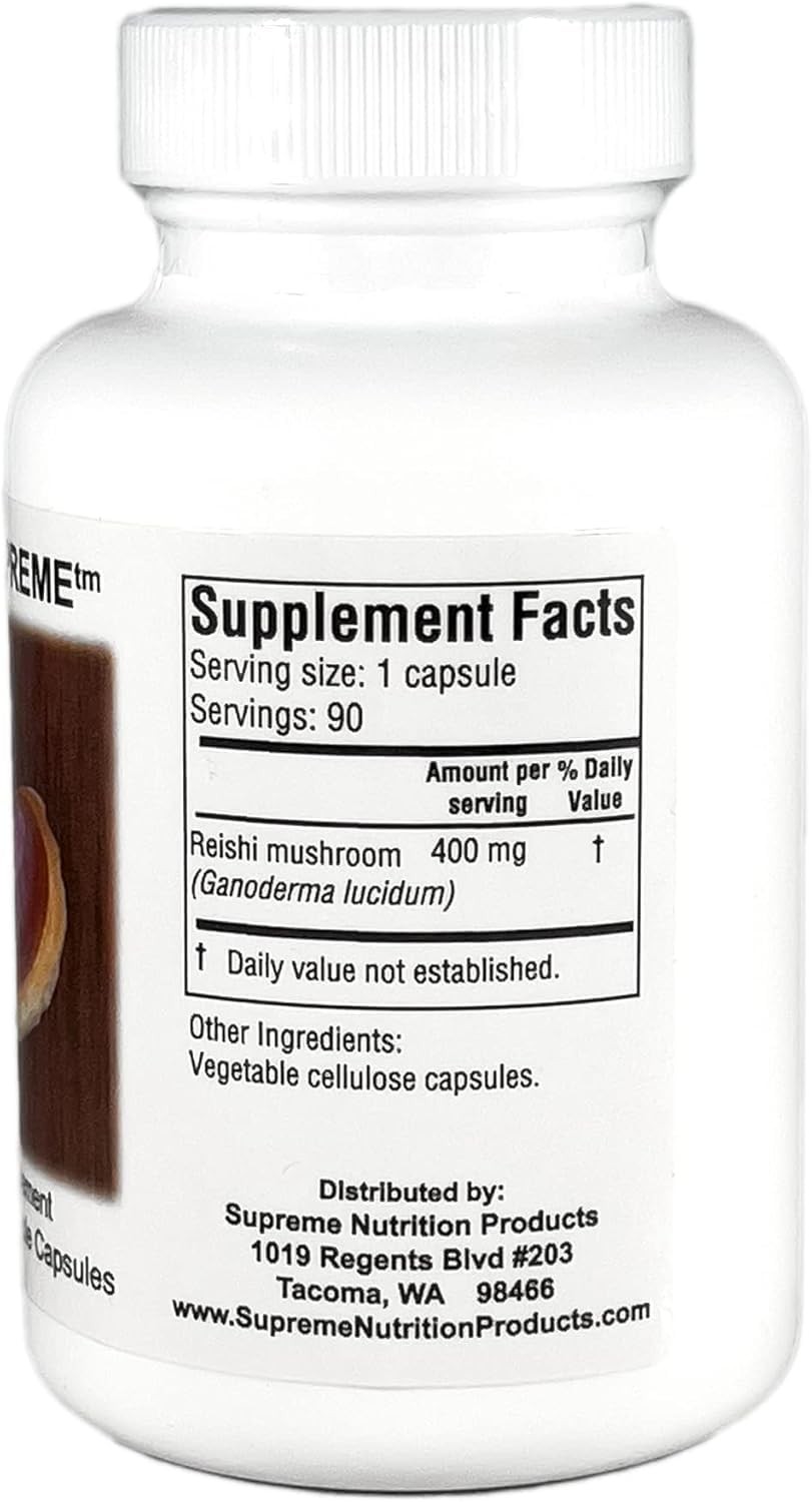 Supreme Nutrition Products Supreme Nutrition Reishi Supreme 90 Pure Reishi