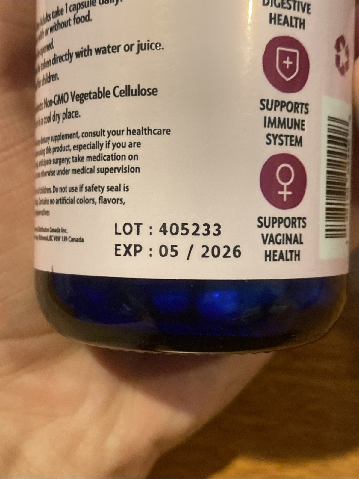 Kind Probiotics WOMEN’S FORMULA 50B CFU 16 STRAINS EXP 5/26