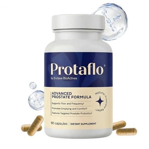 Enclave BioActives Protaflo Prostate Formula 60 Capsules D3 Zinc Exp 2028 1-3pcs
