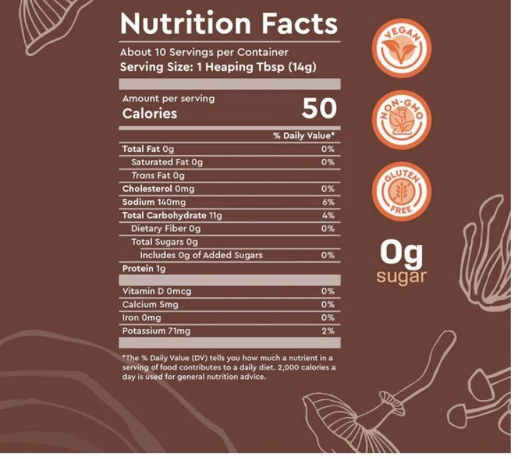 2 Shroomology™ Full Spectrum Mushroom Coffee Dark Roast 5 Oz Non GMO, Vegan,GF