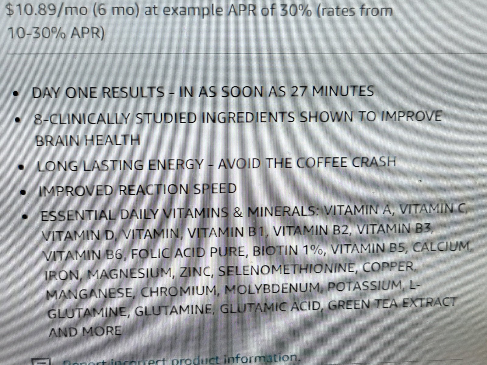 Limitle Mental Clarity 60ct Memory and Focus Nutrition