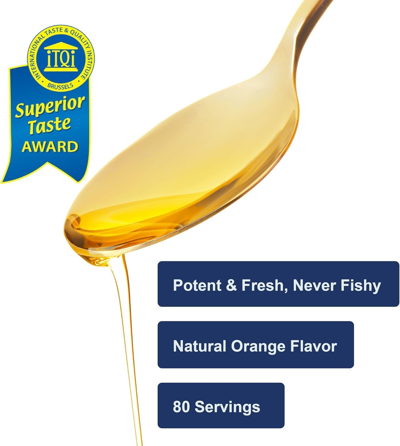 Kid’s The Very Finest Fish Oil: 800 mg Omega-3s, Orange Flavor