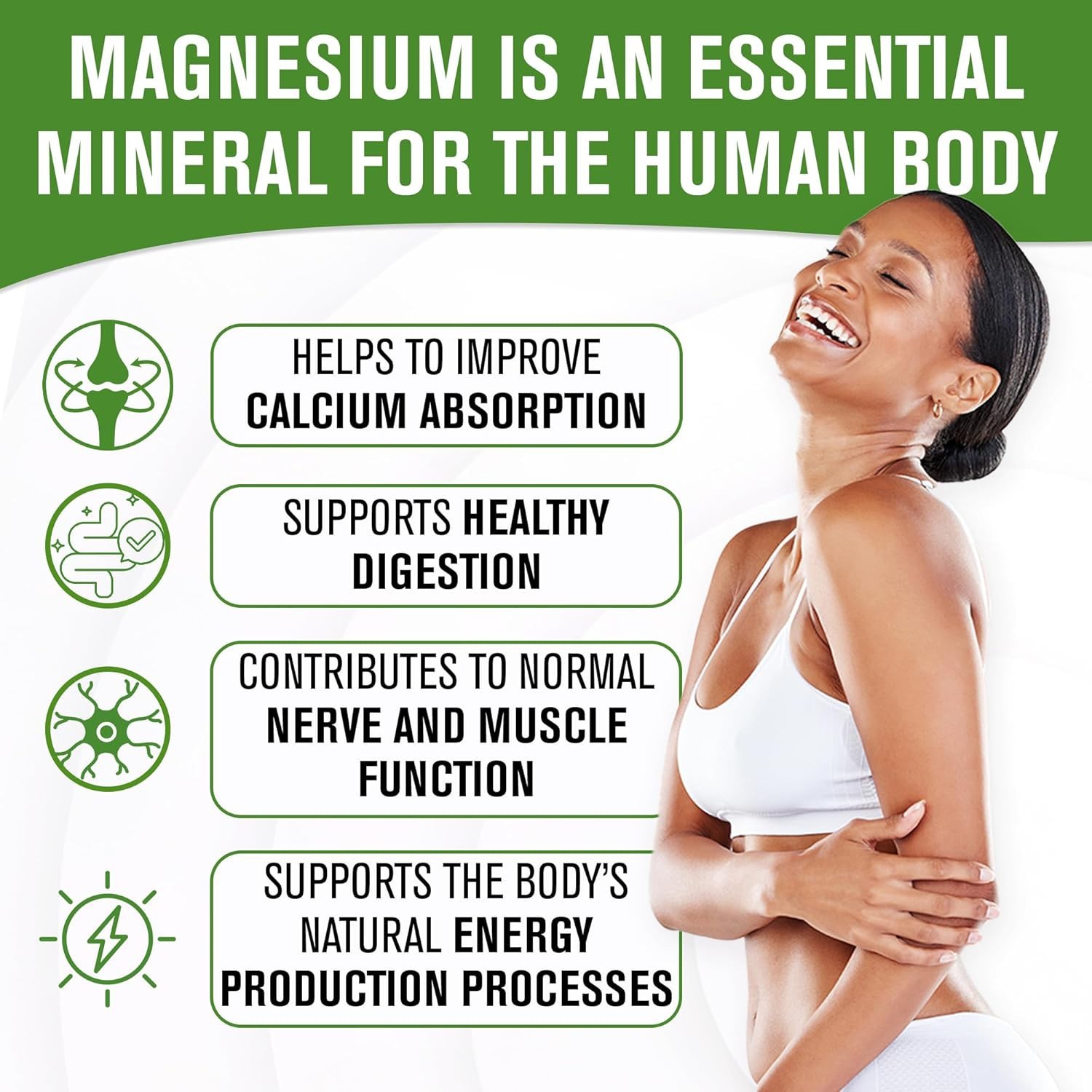 NaturalSlim MagicMag Anti Stress Drink – Pure Magnesium Citrate Powder 2-Pack