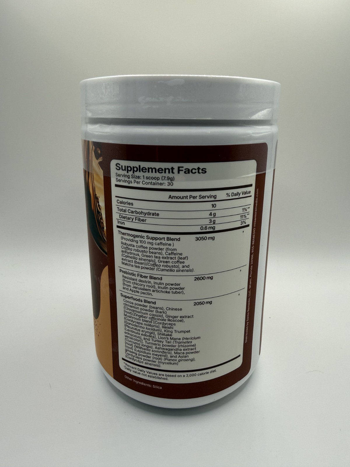 Dr. Juan’s Santo Remedio Super Cafe Dark Roast Coffee 30 Scoops – Brand New