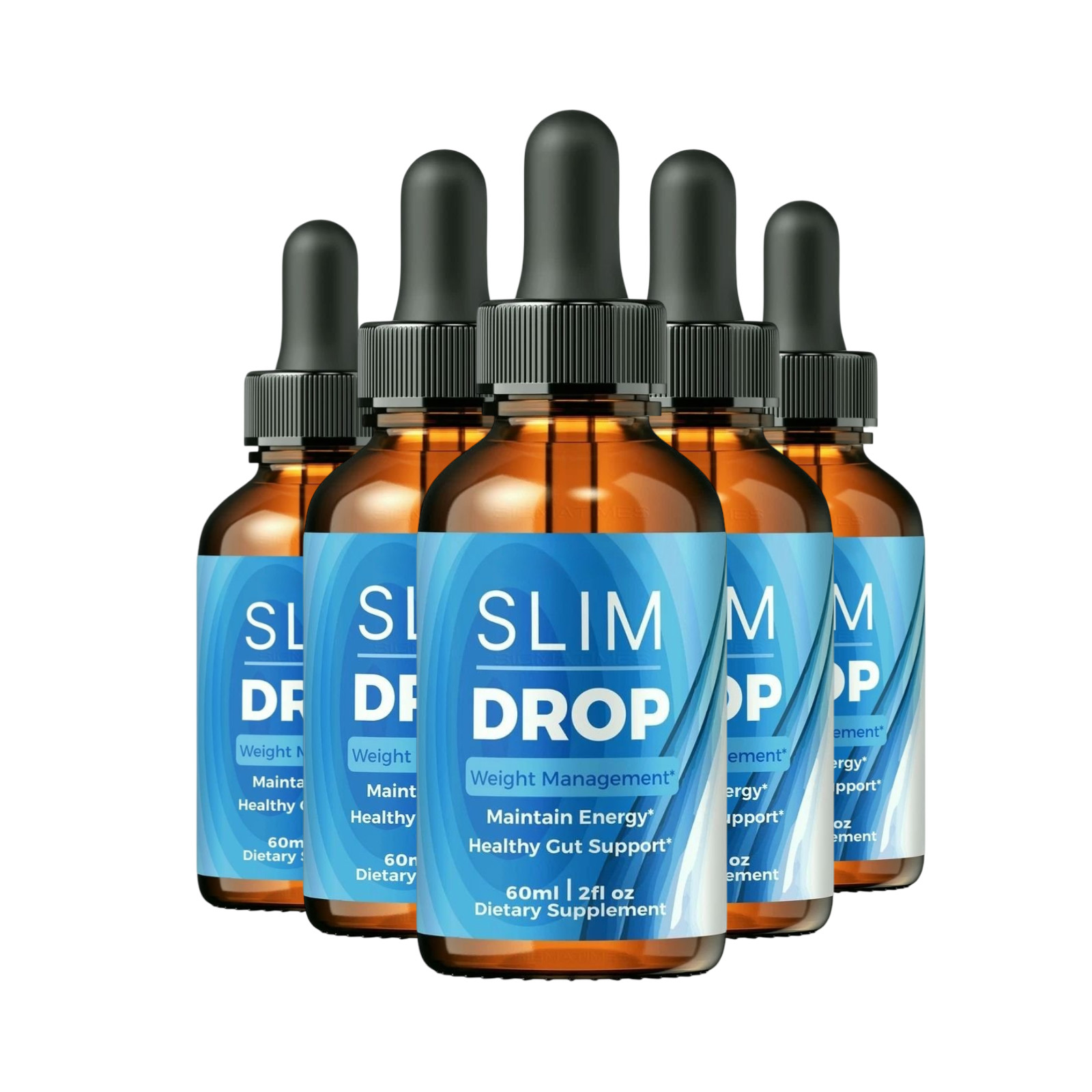 (5 Pack) Slim Drop for Weight Loss – Premium Slim Drops Fat-Burning Support