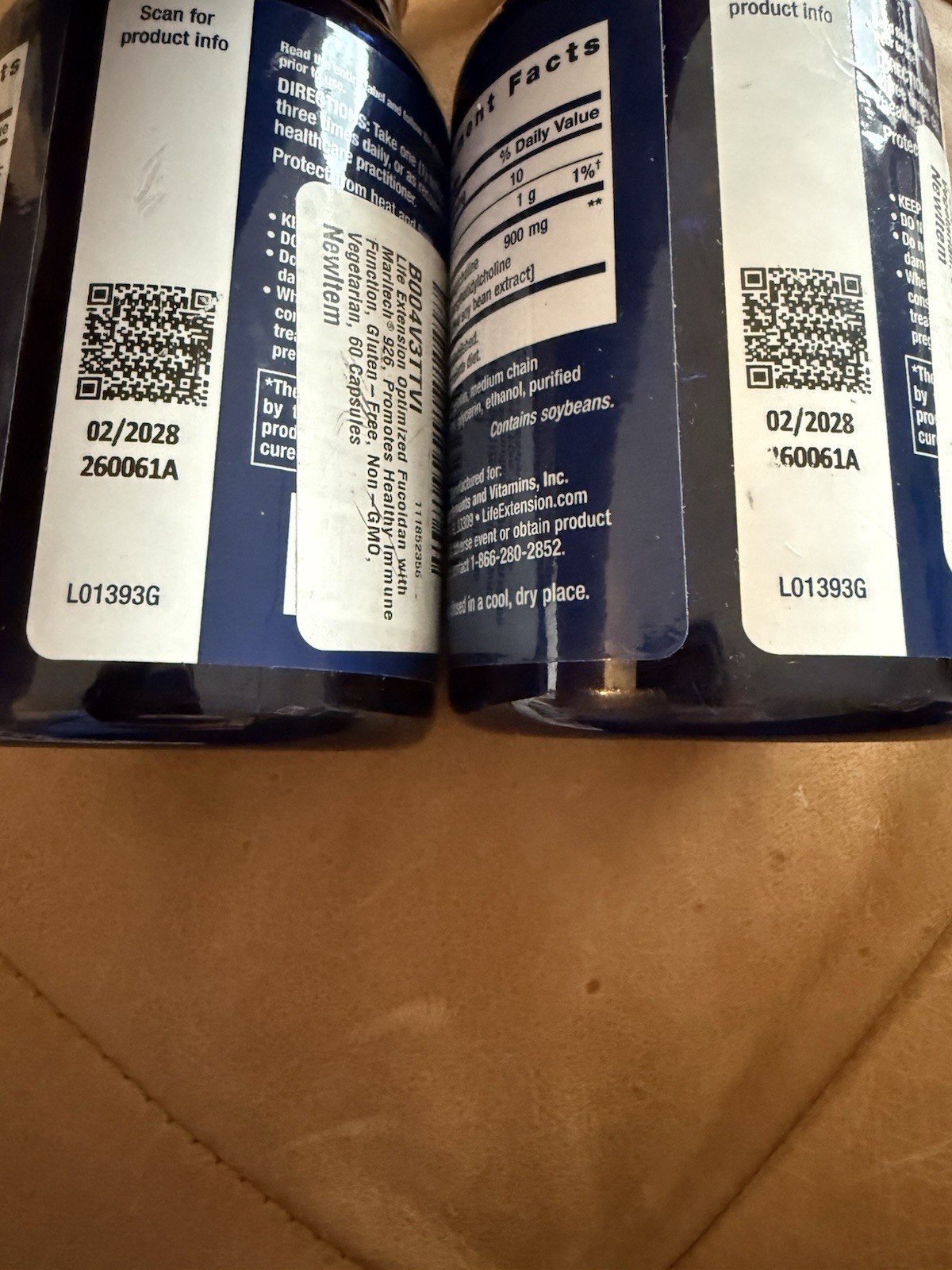 2 x Life Extension HepatoPro PPC 900 mg Support Healthy Liver Supplement 60 ct