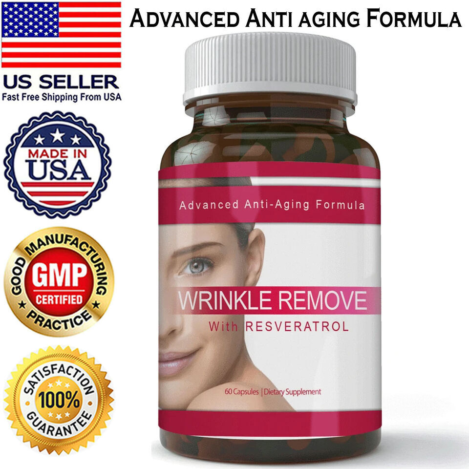 Wrinkle Remove Anti-aging Supplement & Mflora Probiotics Support Immune Health