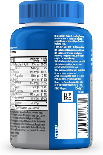 One A Day Men’s 50+ Multivitamins, Supplement with A, C, D, E and Zinc for…