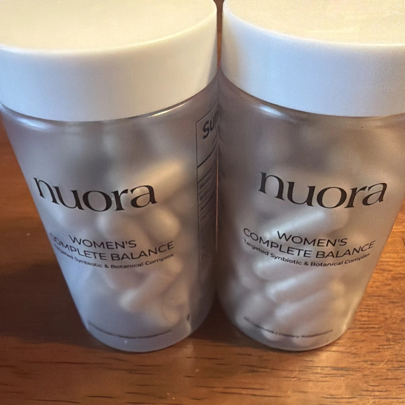 Nuora Women’s Complete Balance Supplement 60 Capsules Synbiotic Botanical New