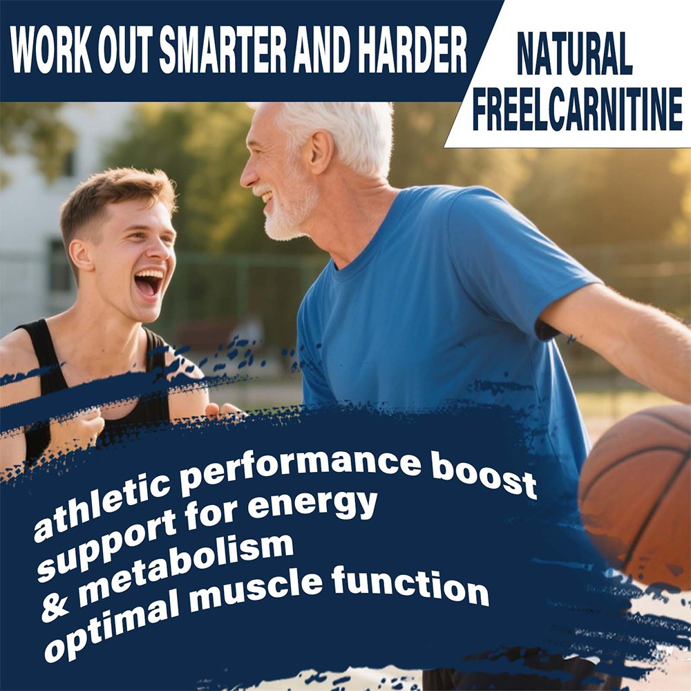 Acetyl L-Carnitine 1500mg 60 Capsules Antioxidant Support
