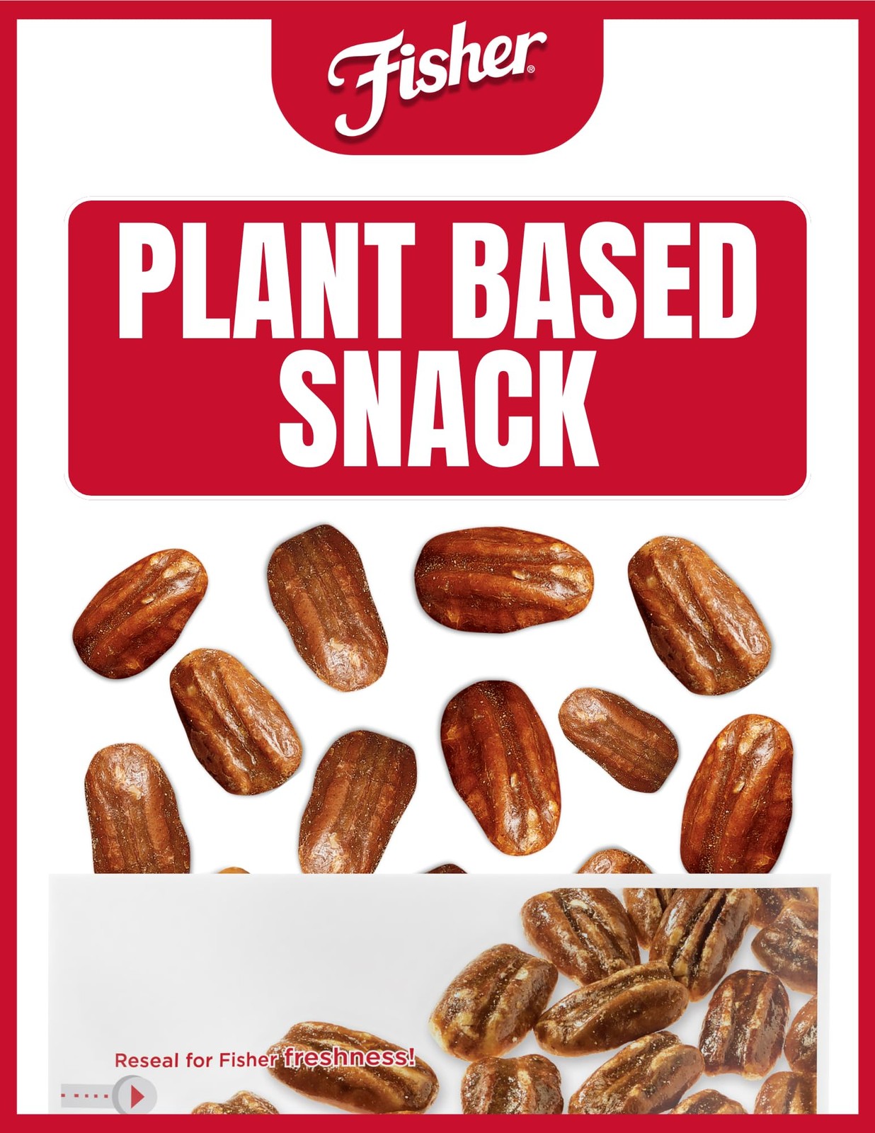 Fisher Snack Praline Pecans, 5.5 oz (Pack of 1), Ounces 1)
