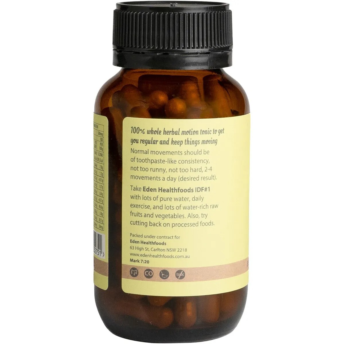 New Eden Healthfoods IDF#1 Gut D-tox Week 1 100 Capsules