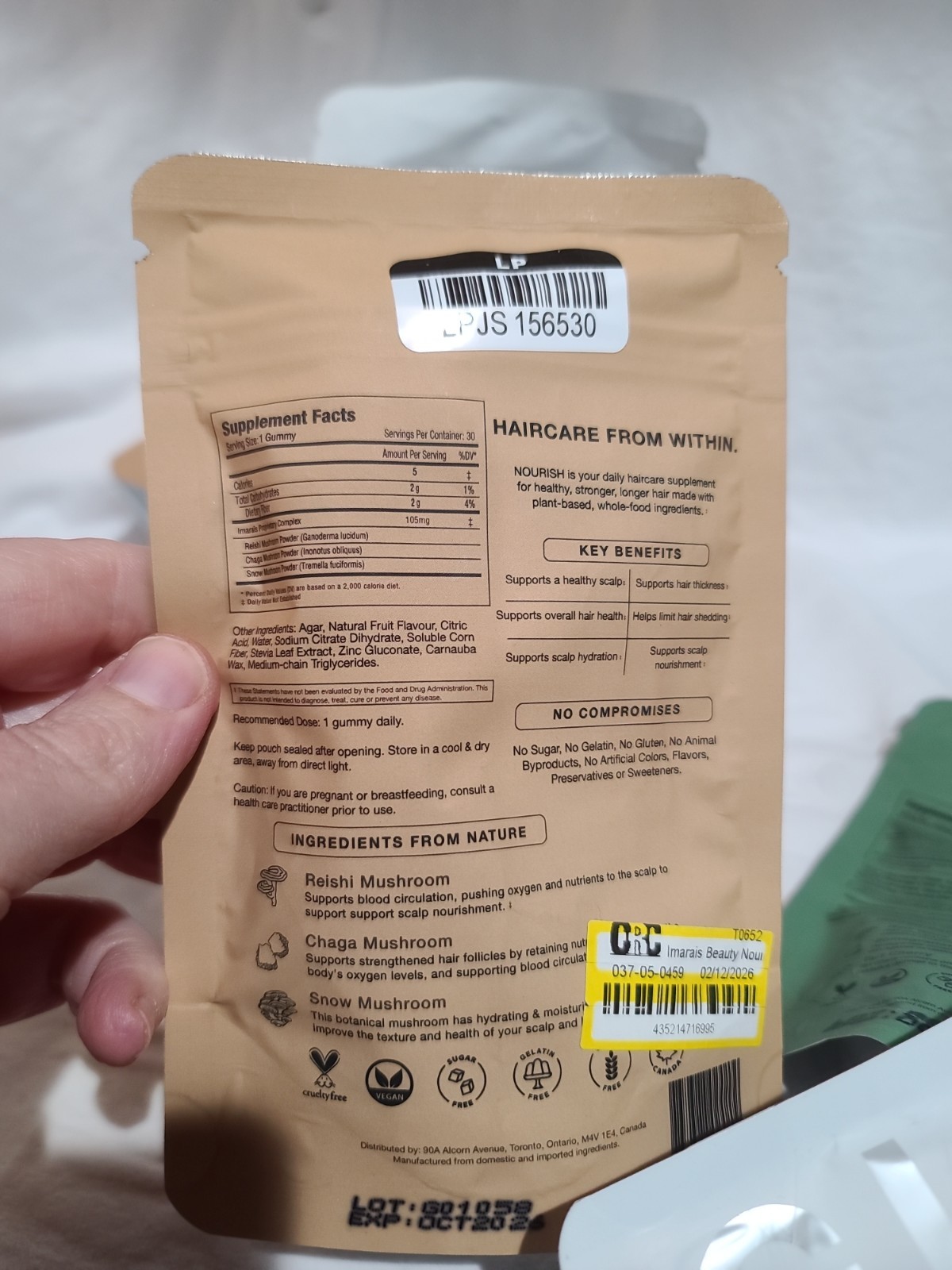 Imarais Beauty Variety Pack of Gummies, 30 of each, 150 gummies total