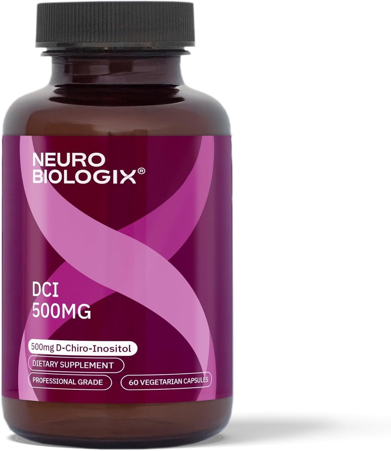 Neurobiologix D-Chiro Inositol 500MG -60 Veg Capsules Hormone Metabolism Support