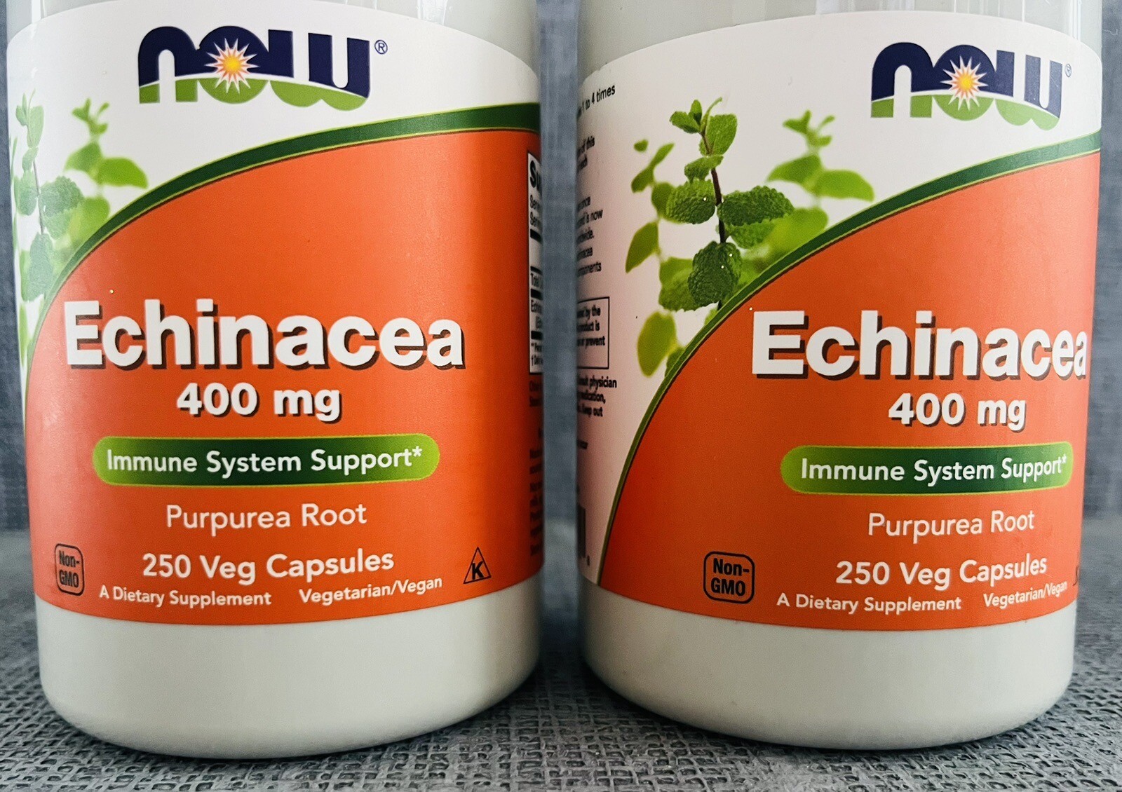 NOW – Echinacea – 400 mg – 250 Capsules – 08/2025 – New And Sealed.
