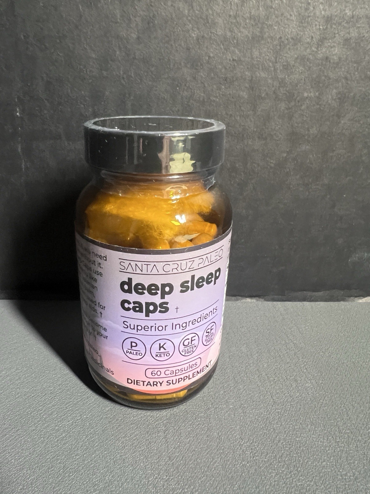 Santa Cruz Paleo Deep Sleep Caps – Sealed New 60 Capsules- Exp 10/2026