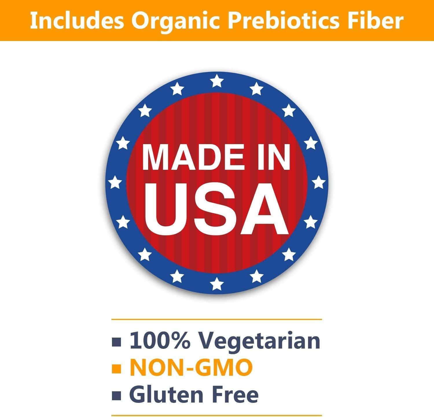 Probioticos 50 Mil Millones De Ufc 20 Cepas, 60 Capsulas Vegetales, Targeted…