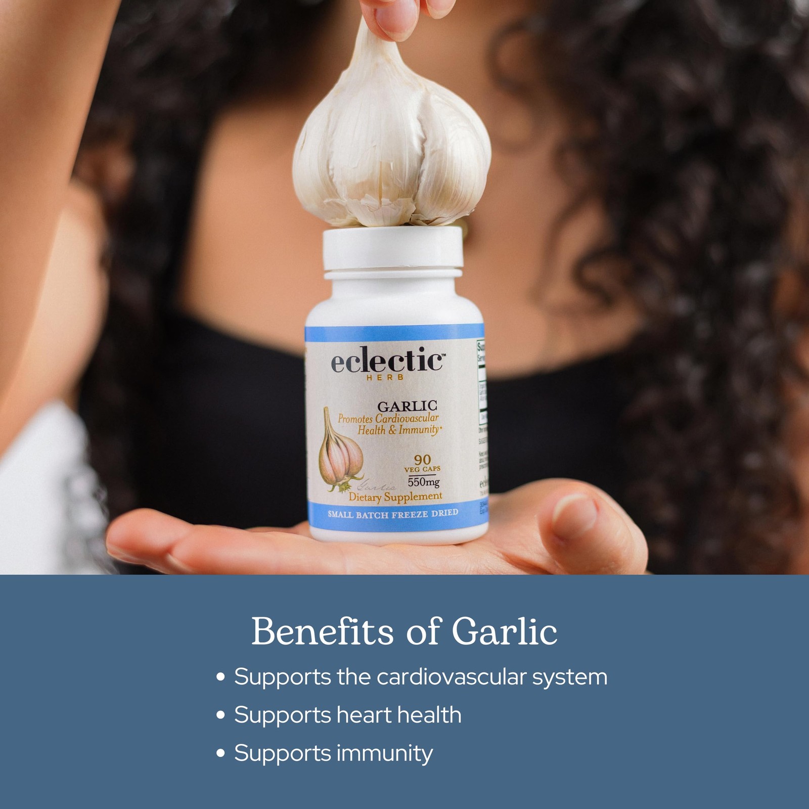 Eclectic Herb – Garlic Capsules | Cardiovascular Heart Health and Immune Supp…