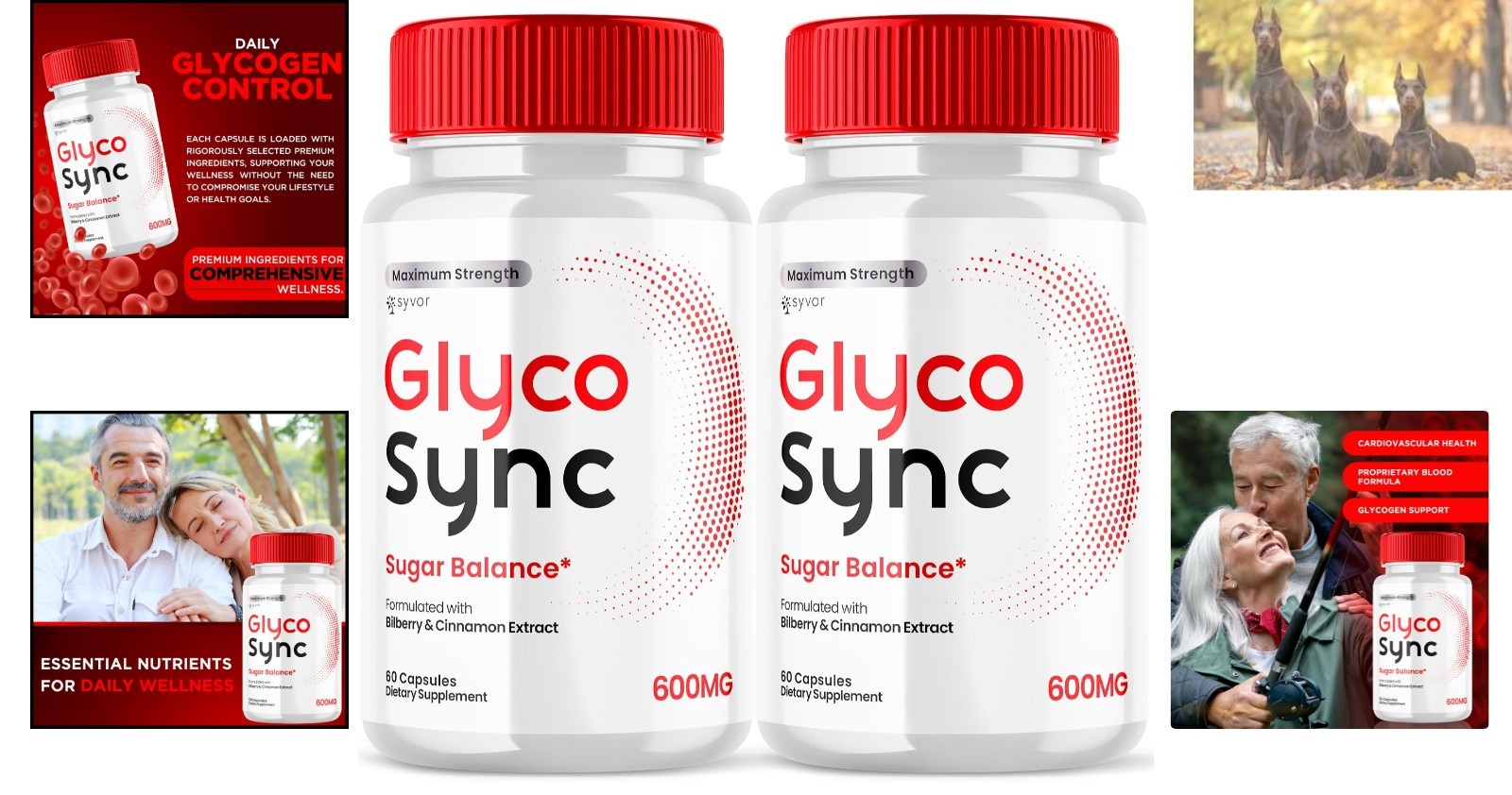 2 Pack Glyco Sync Capsules – Max Strength Joint Health Support, Formula