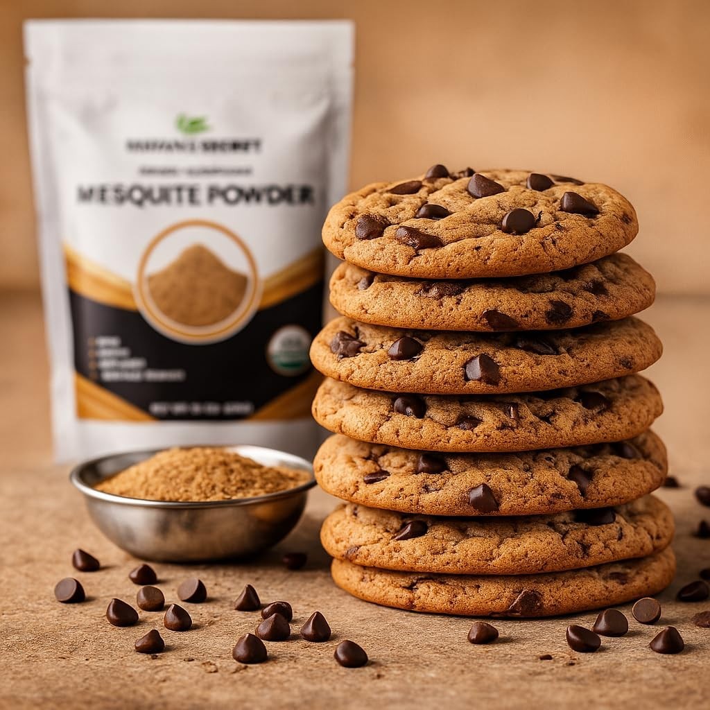 Mesquite Certified Organic Powder 16 oz 454 g Dairy-Free, Gluten-Free, Kosher,