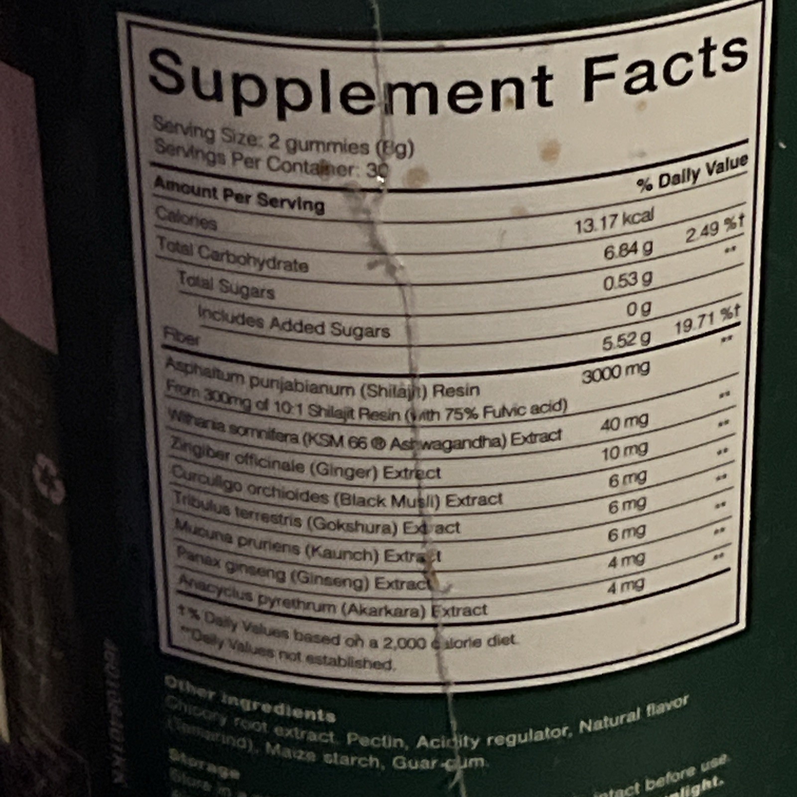 Root Labs 3000 mg Pure Himalayan Shilajit Gummies – 120 Gummies*