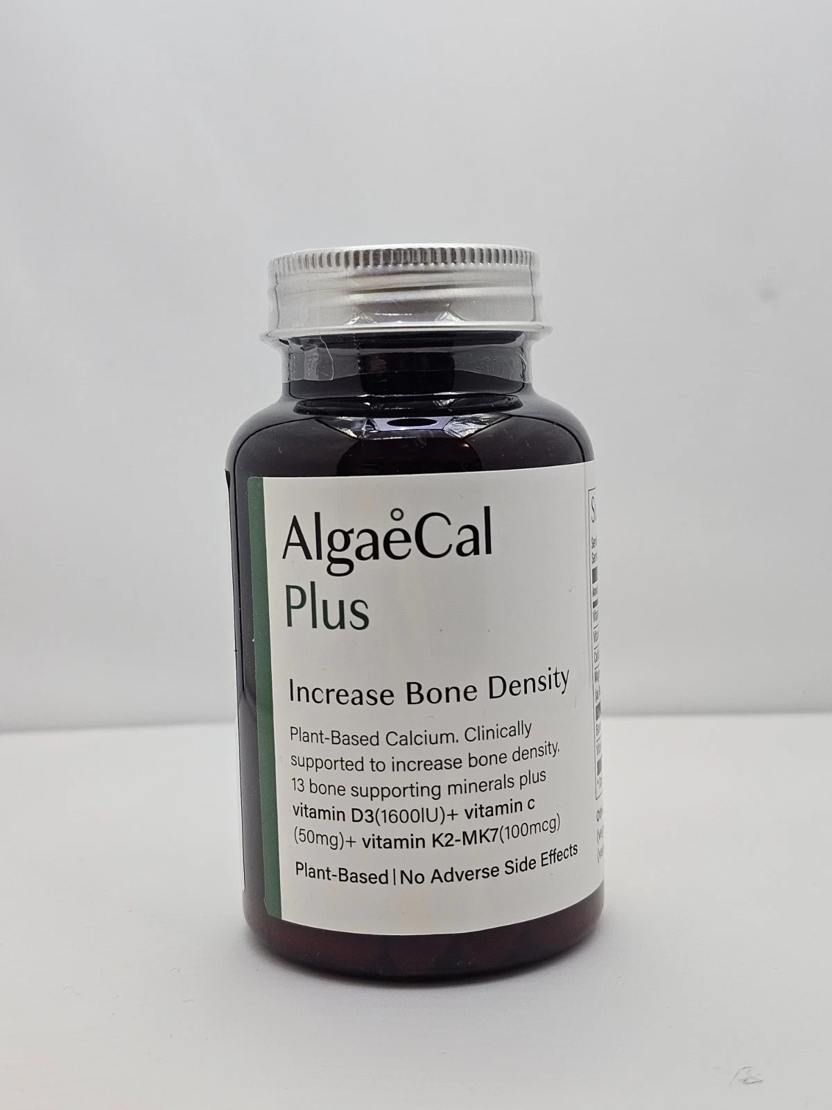 Pack of 3 AlgaeCal Plus Stronger Bones Dietary Supplement Algae Cal 120Ct