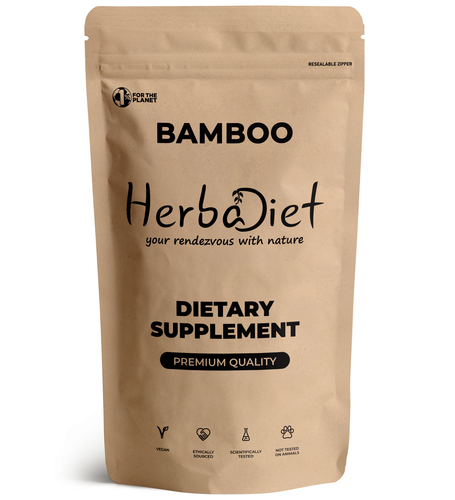 Bamboo Extract Powder – Natural Silica for Skin, Hair, and Nail Health