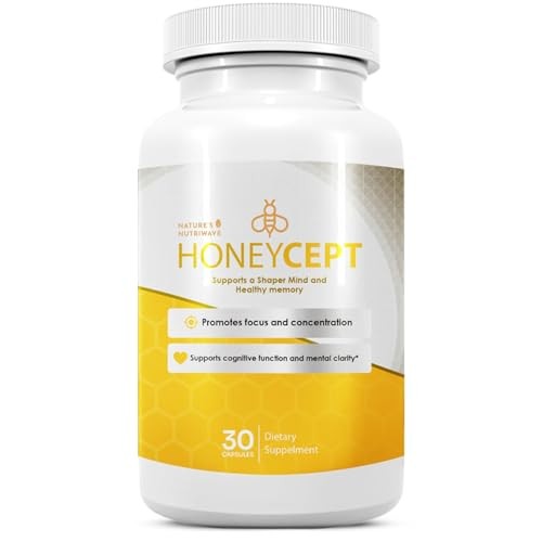 Nature’s NutriWave Honeycept 30 Capsules Daily Vitamin B1 B6 B12 Botanical Blend