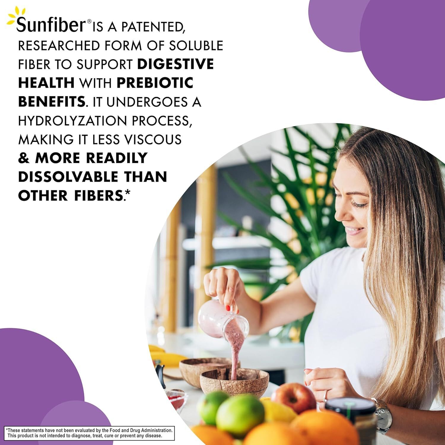 Bluebonnet – SUNFIBER 7.4 oz Fodmap Friendly Exp 05/29