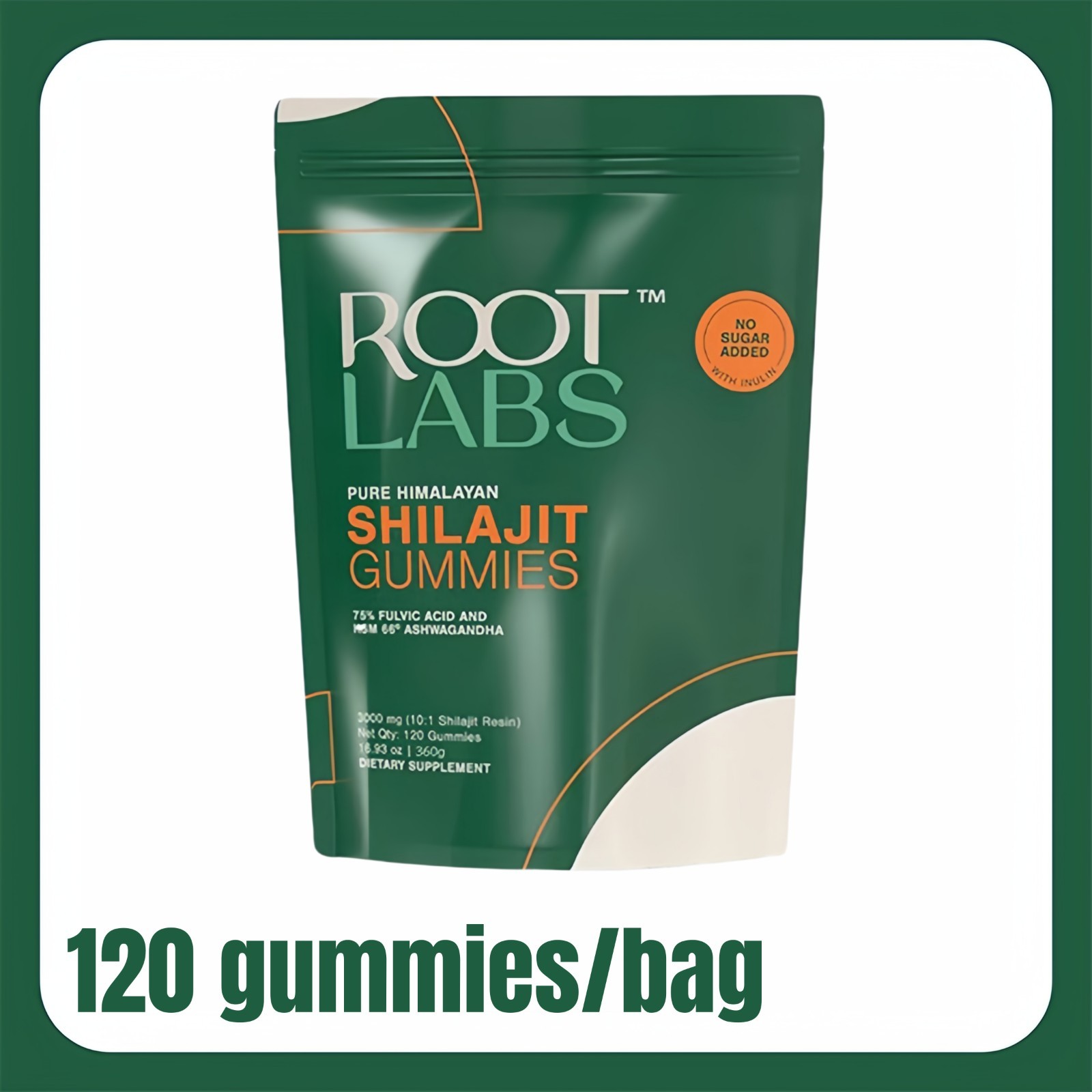 Pure Himalayan Shilajit & KSM-66 Ashwagandha Gummies 240 Count No Add Sugar