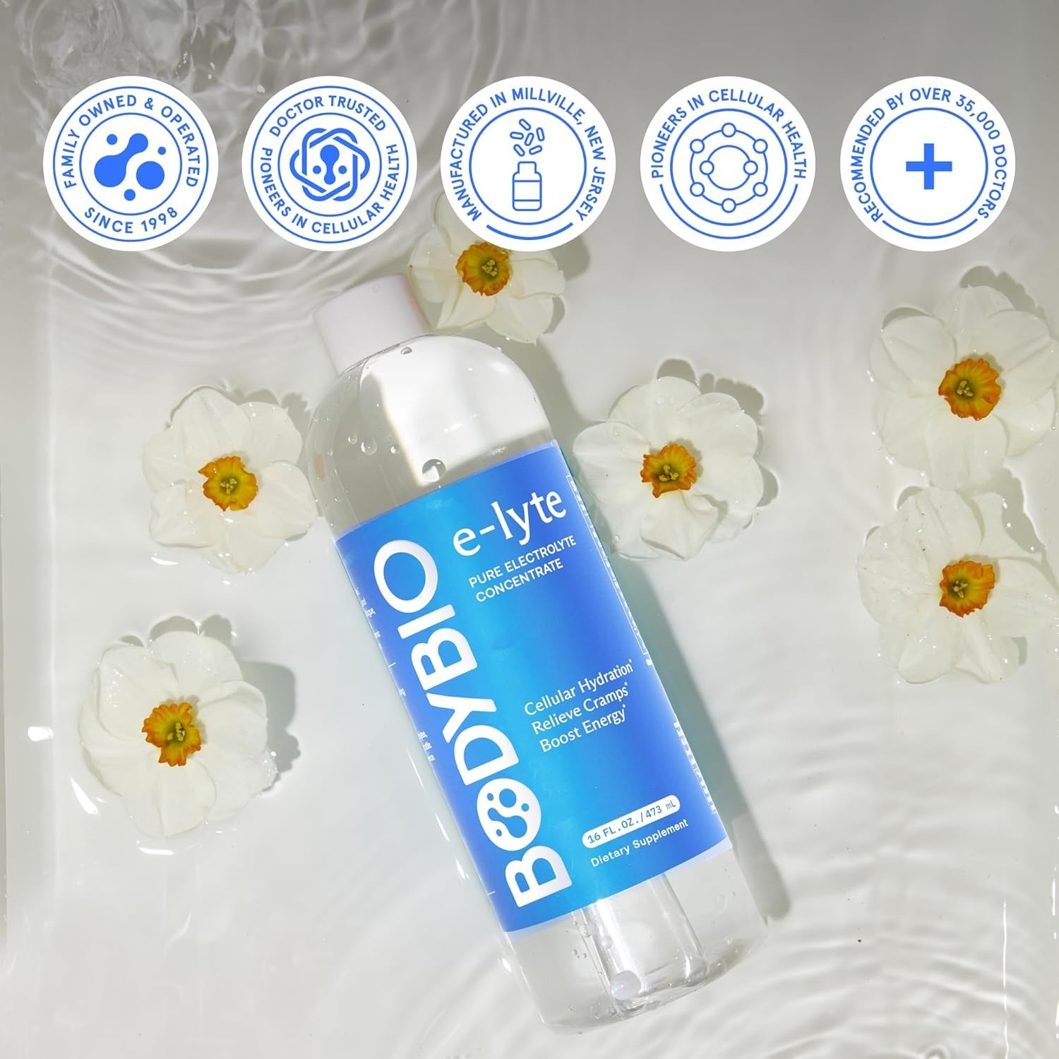 Sugar-Free E-Lyte – Keto-Friendly Electrolyte Concentrate for Energy & Recovery