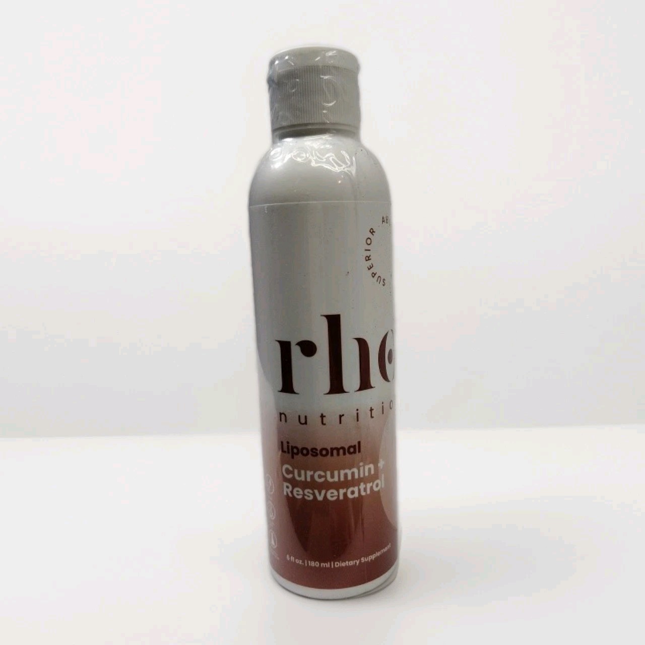 Rho Nutrition Liposomal Curcumin + Resveratrol – Promotes Joint Comfort 6oz
