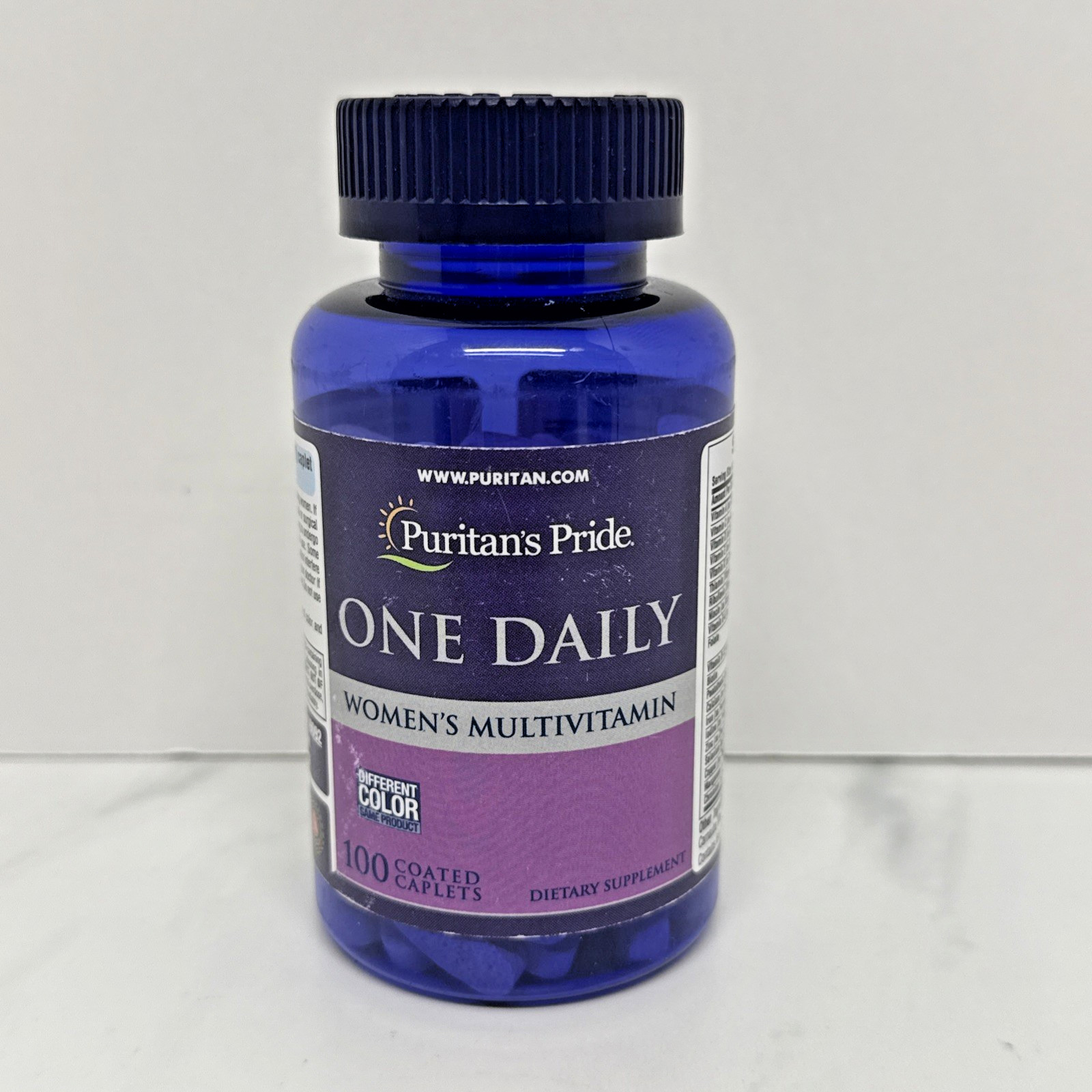 Puritan’s pride Woman’s One Daily Multi-Vitamin w/Zinc -100 Caplets- EXP 5/27
