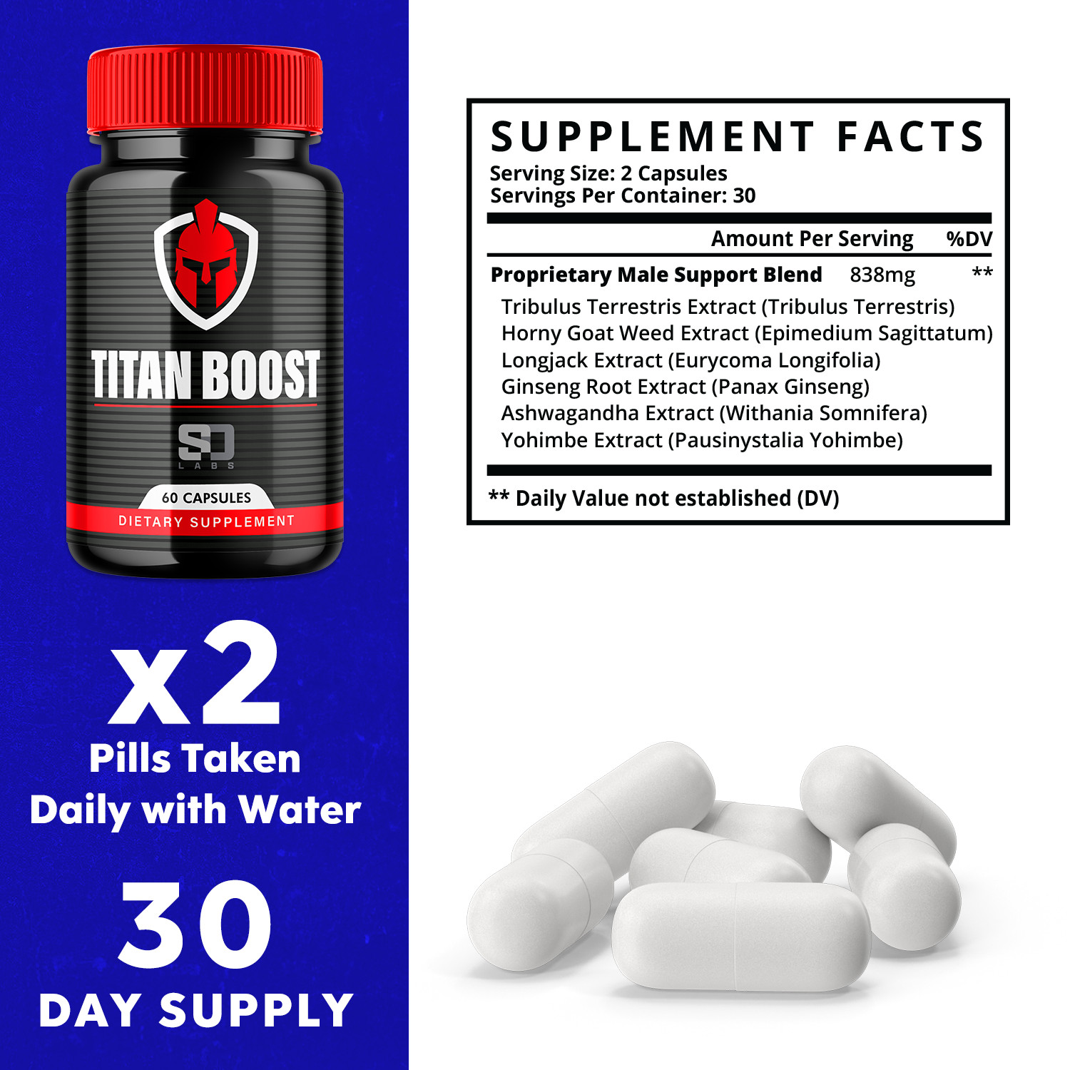 Titan Boost – Advanced Formula for Enhanced Energy and Vitality (5 Pack)