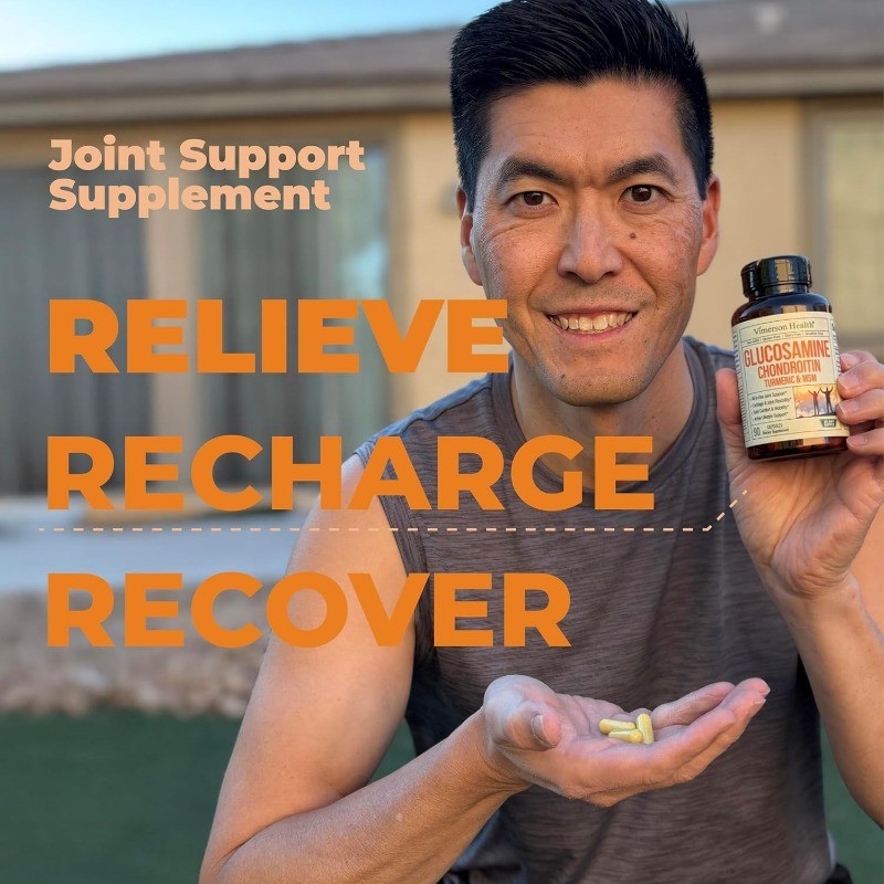 Glucosamine chondroitin MSM and turmeric – combined support for flexibility