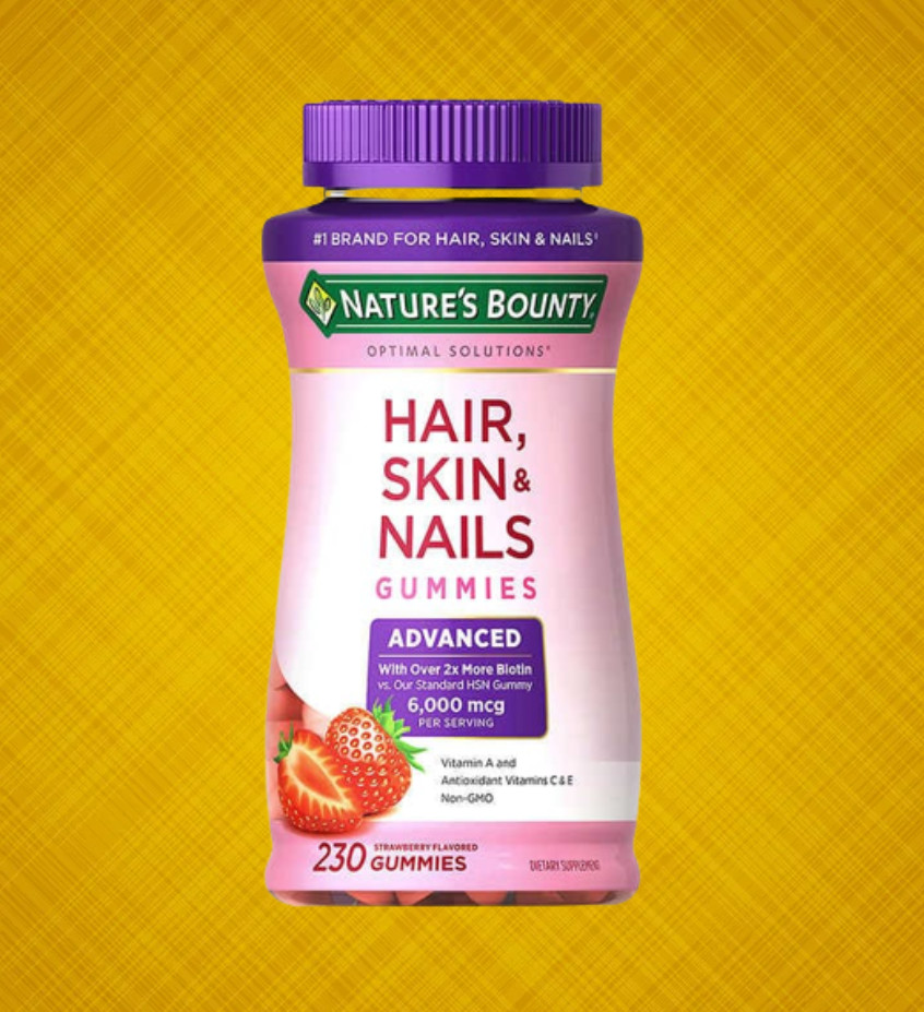Nature’s Bounty Hair Skin and Nails with Biotin Antioxidants 230 Gummies
